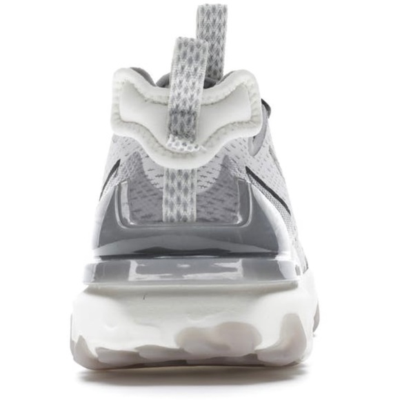 Nike React Vision Vast Grey Black White - Picture 4 of 10